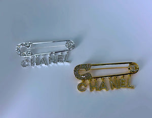 C Gold & Silver Brooches