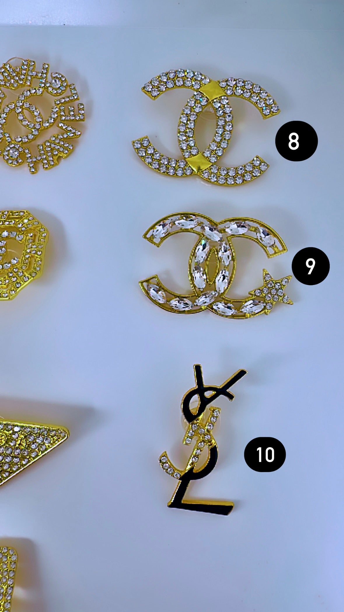 XL Gold Inspired Croc Charms – Jeweled By Jai